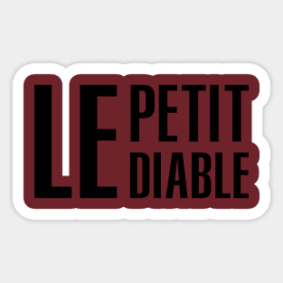 Le Petit Diable Sticker